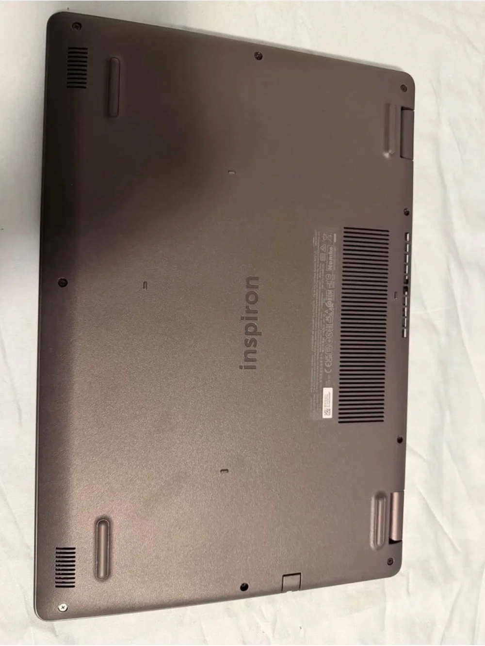 Dell Laptop in Dark Gray with Full Keyboard